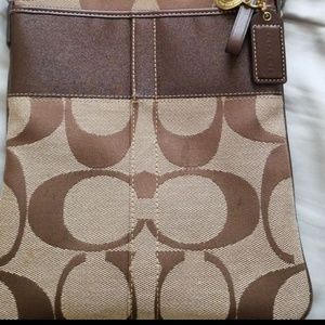 Coach messenger and backpack combo